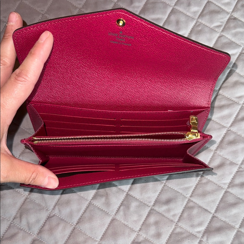 Louis Vuitton Classic Brown and Gold Monogram Wallet - Picture 5 of 6